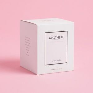 Apotheke Tobacco Blossom Frosted Candle